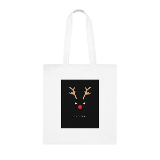 LUXU Christmas 2024 Tote Bag | Oh Dear! - Black