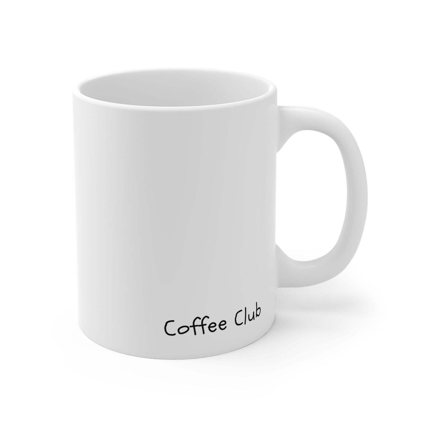 Rags To Riches | Coffee Club | 11oz White Mug