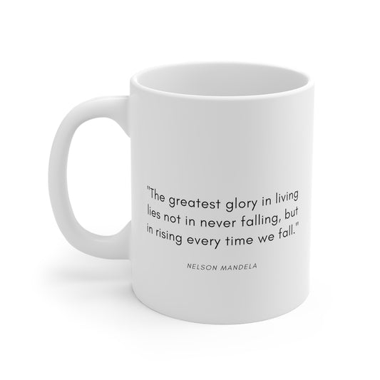 Inspired Mornings - Nelson | Coffee Club | 11oz White Mug