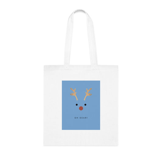 LUXU Christmas 2024 Tote Bag | Oh Dear! - Blue